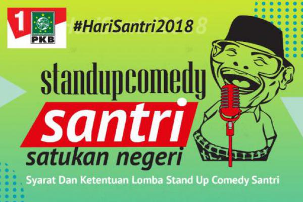 PKB Gelar Lomba Stand Up Comedy Santri Satukan Negeri, Ini Syaratnya