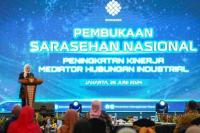 Menaker Ida Buka Sarasehan Nasional Peningkatan Kinerja Mediator Hubungan Industrial 2024