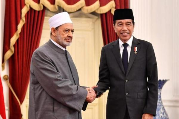 Bertemu Presiden Jokowi, Grand Syekh Bahas Inisiatif Global untuk Perdamaian