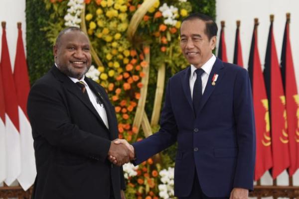 Terima Kunjungan PM Papua Nugini, Presiden Jokowi: Bahas Kerja Sama Bilateral