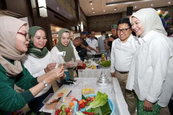 Sambut Harlah PKB, Perempuan Bangsa Gelar Lomba Masak dan Rias Tumpeng