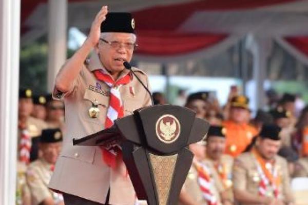 Hadiri Hari Pramuka 2024, Wapres: Lahirkan Banyak Pemimpin Bangsa