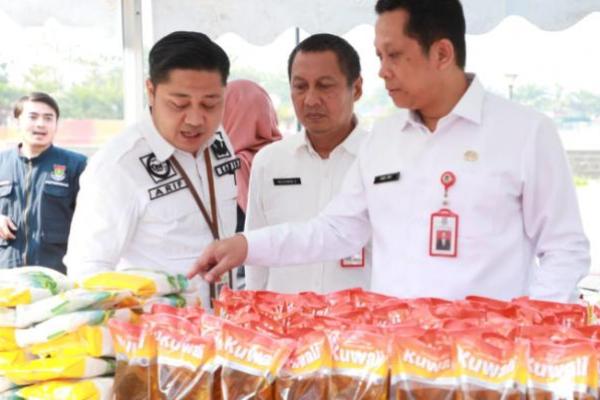 Gandeng Tim PKK, Pemkab Tangerang Gelar Bazar Pangan Murah