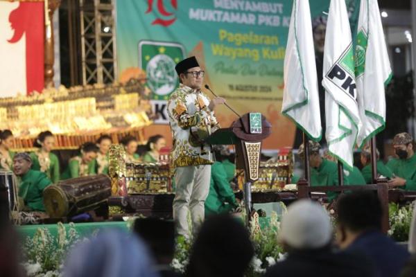 PKB Gelar Wayangan Sambut Muktamar, Gus Imin:  Mohon Doa Semoga Lancar