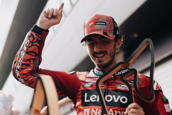 Francesco Bagnaia Menang Sempurna di MotoGP Austria, Marc Marquez Menggila