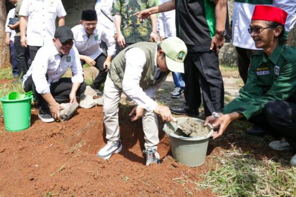 Peletakkan Batu Pertama Gedung Akpolbang PKB, Gus Imin: Cita-cita Lama Baru Terwujud