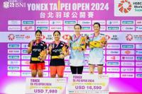 Indonesia Pastikan Satu Gelar di Taipei Open 2024 Usai Ana/Tiwi Juara