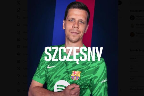 Batal Pensiun, Wojciech Szczesny Resmi Gabung Barcelona