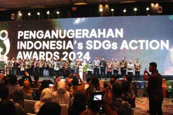 Pemkot Tangerang Raih Penghargaan Indonesia`s SDGs Action Award 2024