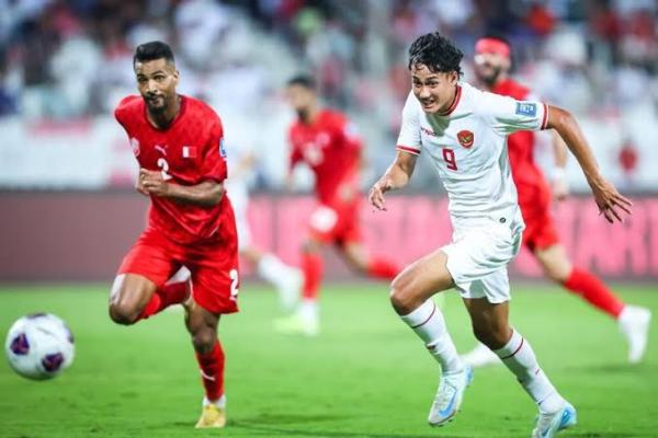 Timnas Indonesia Dipaksa Bermain Imbang Lawan Bahrain