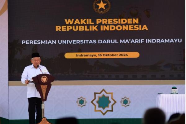 Wapres RI Harap Universitas Berbasis Pesantren jadi Pusat Peradaban