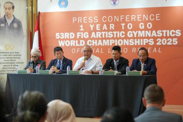 Pemerintah Dukung 53rd FIG Artistics Gymnastics World Gymnastics Championships 2025 di Jakarta