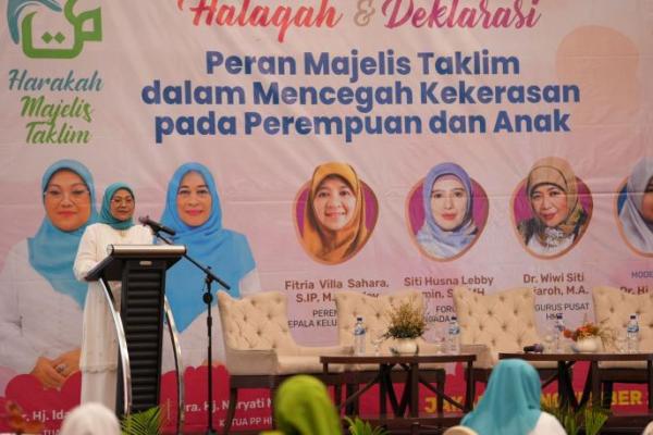 Ida Fauziyah Dorong Majelis Taklim jadi Rumah Nyaman bagi Perempuan-Anak Korban Kekerasan