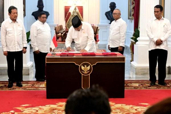 Presiden Prabowo Teken PP Penghapusan Piutang Macet UMKM