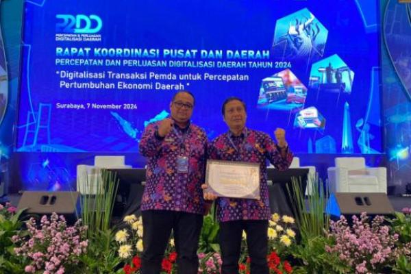 Pemkab Tangerang Raih Penghargaan Terbaik III Championship TP2DD 2024