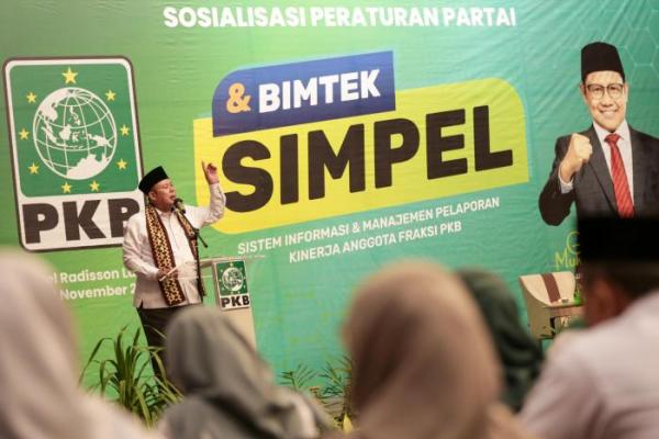 Cucun Buka Sosialisasi Aturan Partai dan Bimtek Simpel Zona Lampung-Jambi