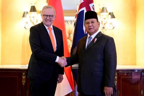 Prabowo dan PM Anthony Albanese Perkuat Kerja Sama Indonesia-Australia