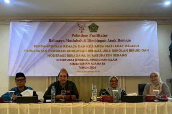 Gandeng Organisasi Kepemudaan, UIN Banten Gelar Pelatihan Fasilitator Keluarga Maslahat