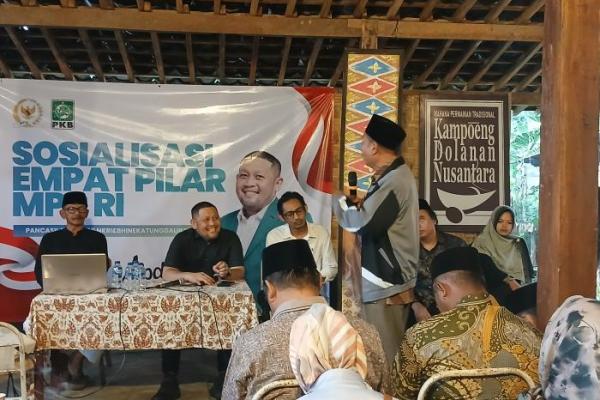 Sosialisasi Empat Pilar Kebangsaan, Abdullah PKB Ajak Warga Jadi Agen Keberagaman