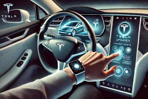 Tesla Rilis Pembaruan, Kini Bisa Buka Kunci dengan Apple Watch