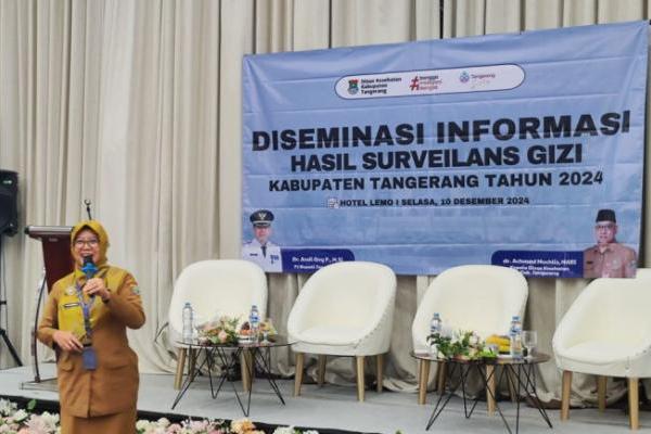 Fokus Turunkan Stunting, Pemkab Tangerang Gelar Desiminasi Surveilans Gizi