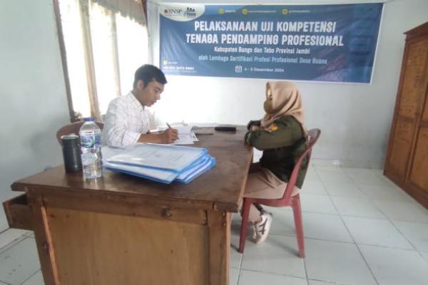 LSP PRODB Sukses Selenggarakan Sertifikasi Kompetensi pada Ratusan TPP Desa di Jambi