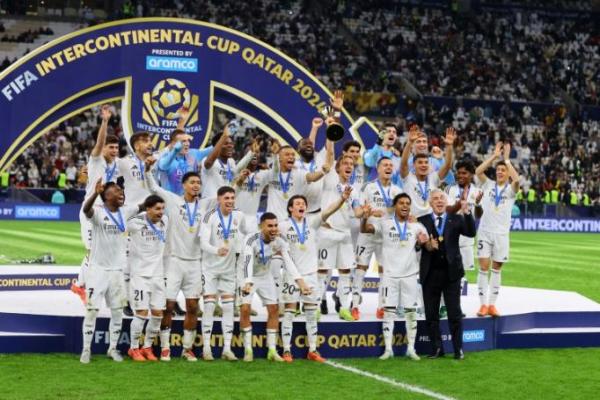 Real Madrid Juara Piala Interkontinental 2024 Usai Kalahkan Pachuca 3-0