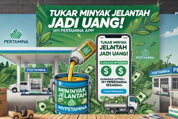  Cara Tukar Minyak Jelantah Jadi Uang lewat MyPertamina