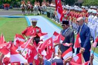 Presiden Prabowo Sambut Presiden Turki Erdogan di Istana Bogor