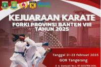 Kota Tangerang Jadi Tuan Rumah Kejuaraan Karate Provinsi Banten