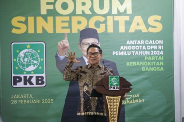 Gus Imin Ajak Caleg PKB Bangun Sinergi Produktif