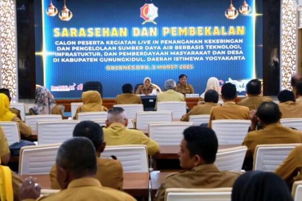 Pemkab Bojonegoro Bekali Kades Sebelum Belajar ke Gunungkidul untuk Tangani Kekeringan