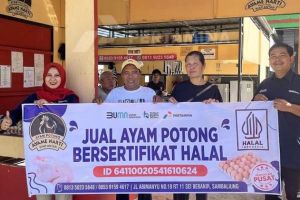 Pertamina Fasilitasi Sertifikasi Halal dan HaKI UMKM Binaannya