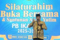 Merajut Kebersamaan, PB IKA PMII Gelar Silaturrahim dan Santunan Anak Yatim di Senayan