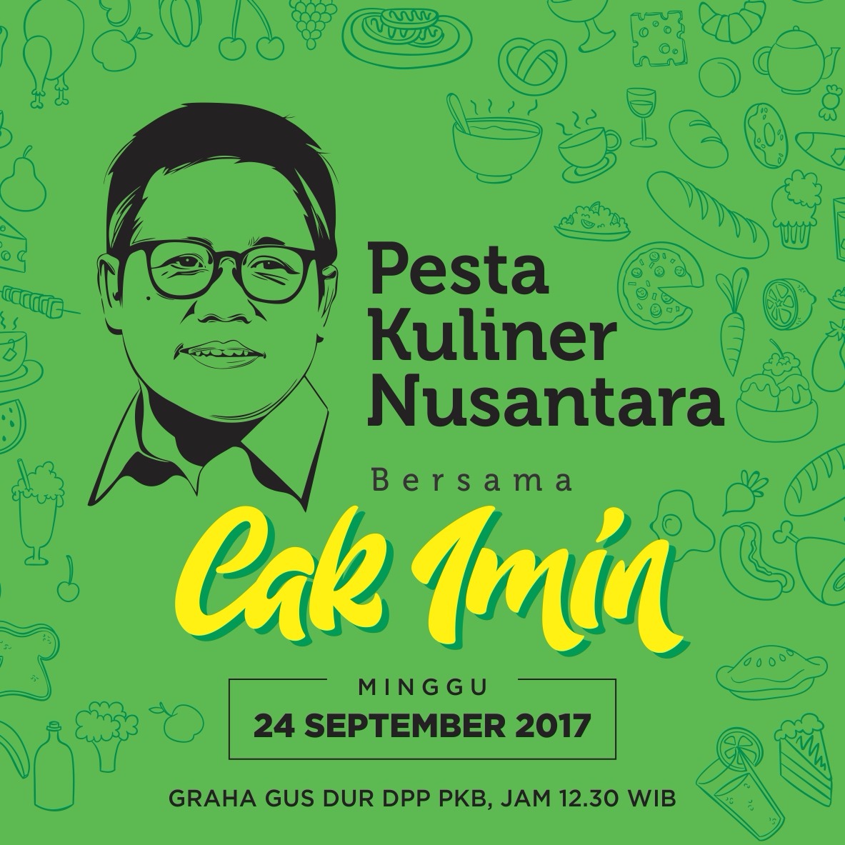 Tasyakkuran Ultah, Cak Imin Launching 2 Buku dan Pesta Kuliner